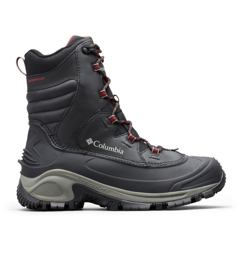 Columbia Bugaboot™ III Men's Winter Boots Black/Light Red | DGY2754SV