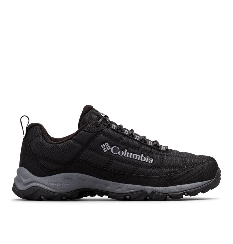 Columbia Firecamp™ Fleece Lined Men's Hiking Shoes Black/Grey | OAA954PL