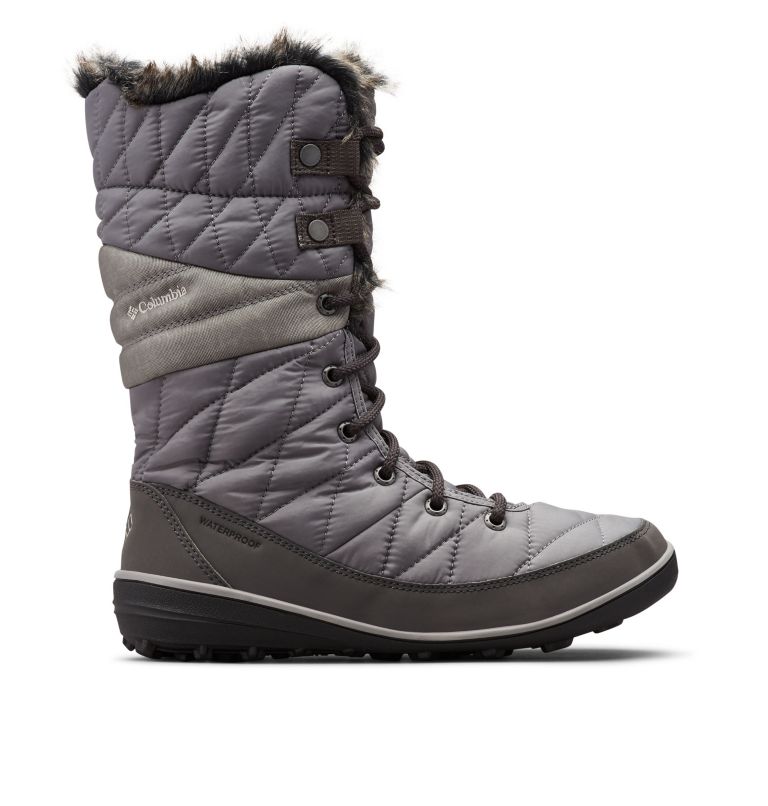 Columbia Heavenly™ Omni-Heat™ Waterproof Women's Snow Boots Grey/Chocolate | FRI7549PT