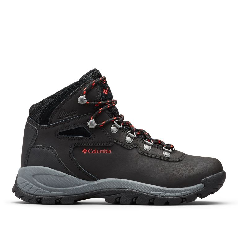 Columbia Newton Ridge™ Plus Waterproof Women's Hiking Boots Black/Red | IVH8562VQ