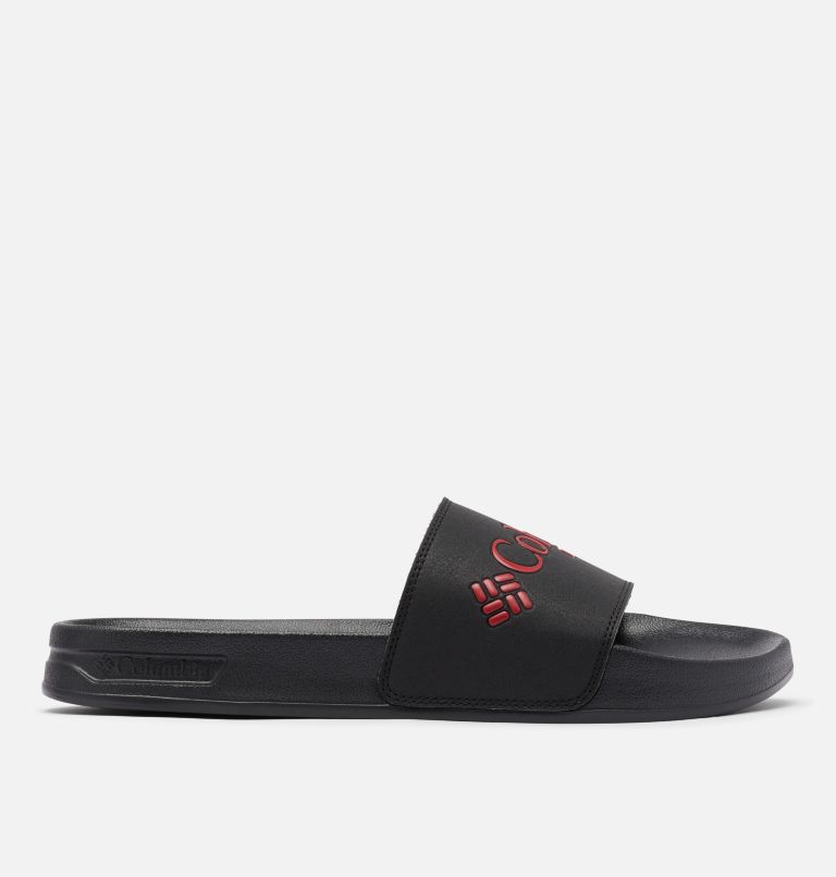 Columbia PFG Tidal Ray™ Slide Men's Sandals Black/Red | DMT140UG