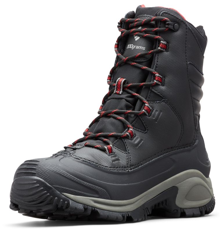 Columbia Bugaboot™ III Men's Winter Boots Black/Light Red | DGY2754SV