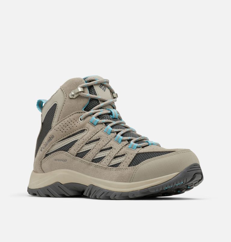 Columbia Crestwood™ Mid Waterproof Women's Hiking Boots Dark Grey | CGR5825NP