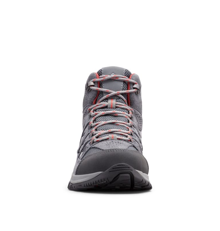 Columbia Crestwood™ Mid Waterproof Women's Hiking Boots Deep Grey/Red | ERO7158TF