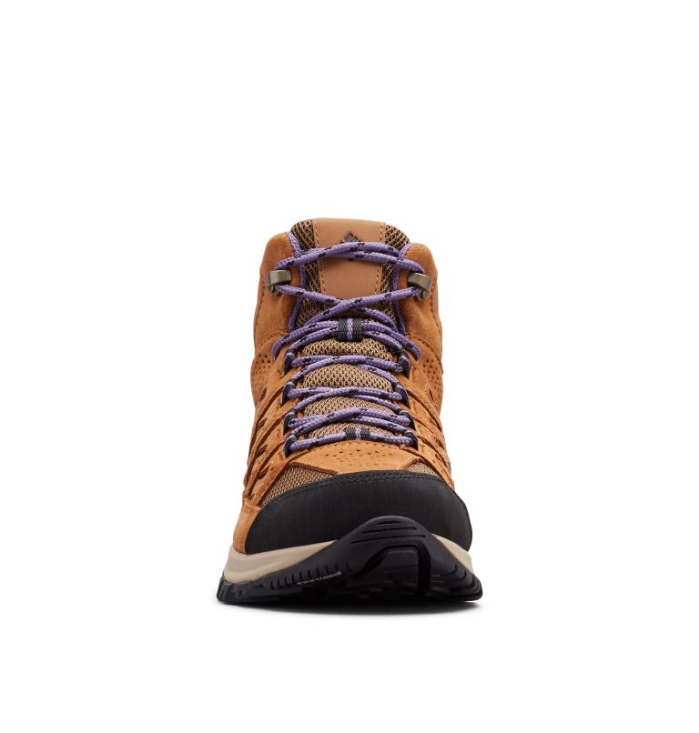 Columbia Crestwood™ Mid Waterproof Women's Hiking Boots Dark/Purple | SAT8480LP