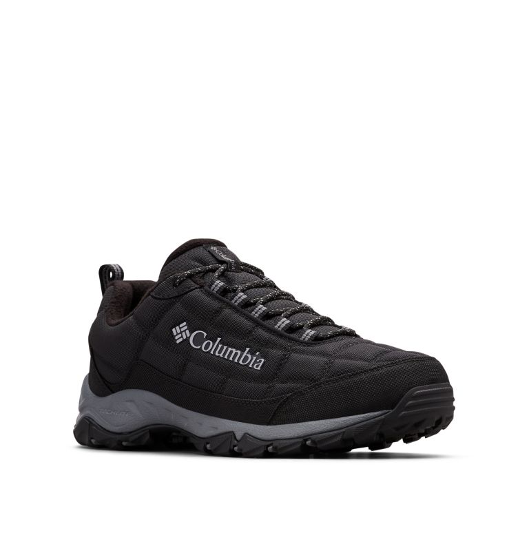 Columbia Firecamp™ Fleece Lined Men's Hiking Shoes Black/Grey | OAA954PL