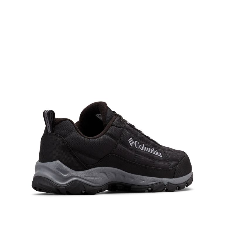 Columbia Firecamp™ Fleece Lined Men's Hiking Shoes Black/Grey | OAA954PL