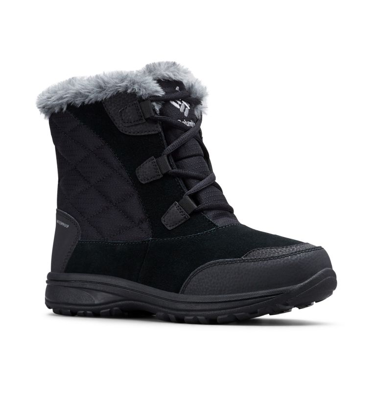 Columbia Ice Maiden™ Shorty Women's Snow Boots Black/Grey | PSV5134UO