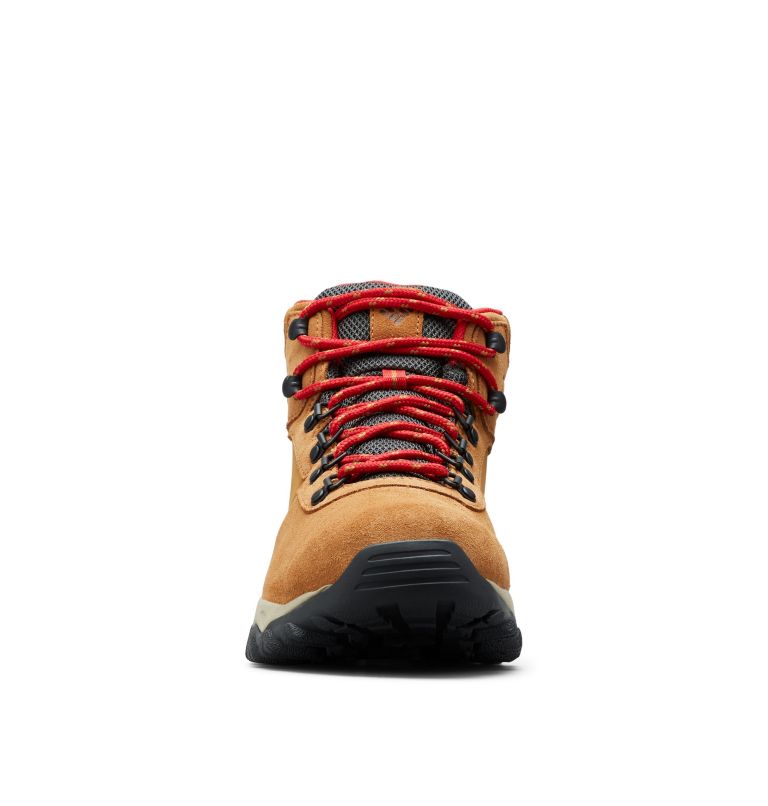 Columbia Newton Ridge™ Plus II Suede Waterproof Men's Hiking Boots Blue/Red | KMX3880JC