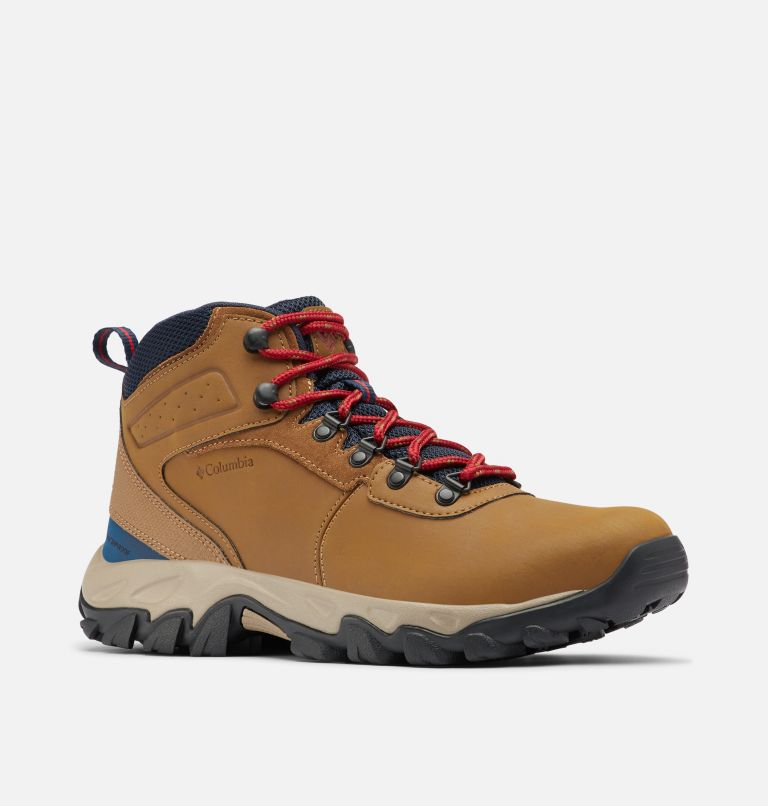 Columbia Newton Ridge™ Plus II Waterproof Men's Hiking Boots Light Brown/Red | JVO2363PP