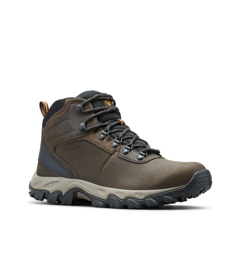 Columbia Newton Ridge™ Plus II Waterproof Men's Hiking Boots Dark Brown/Grey | OQR2739MX