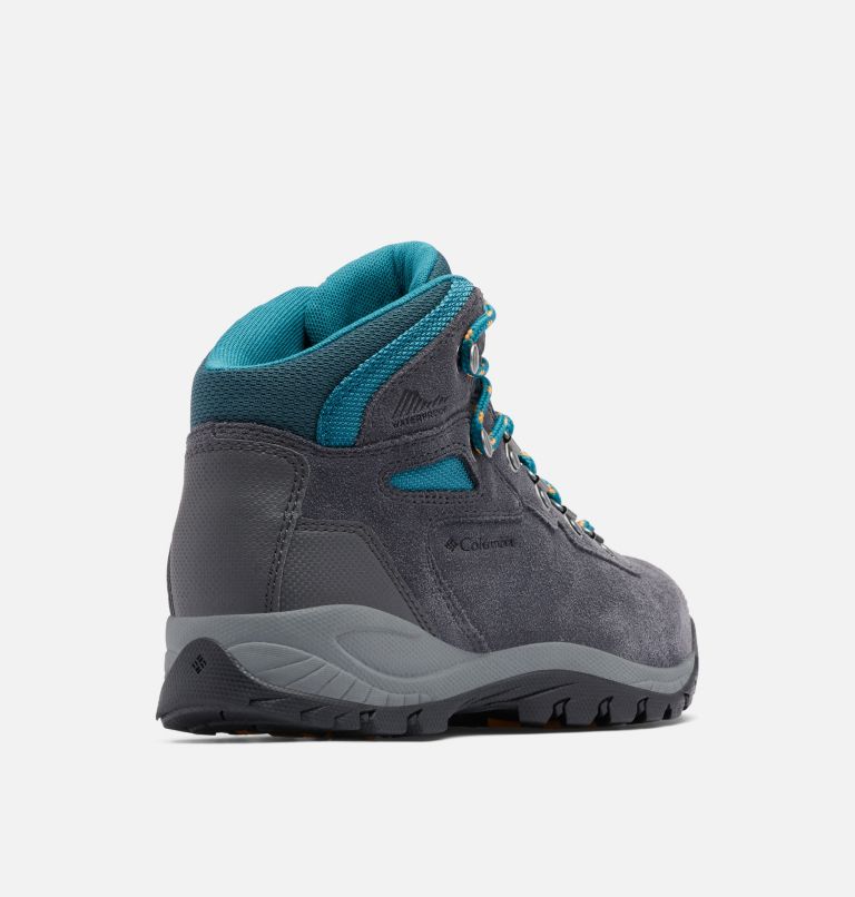 Columbia Newton Ridge™ Plus Waterproof Amped Women's Hiking Boots Dark Grey/Blue | FEX7149VL