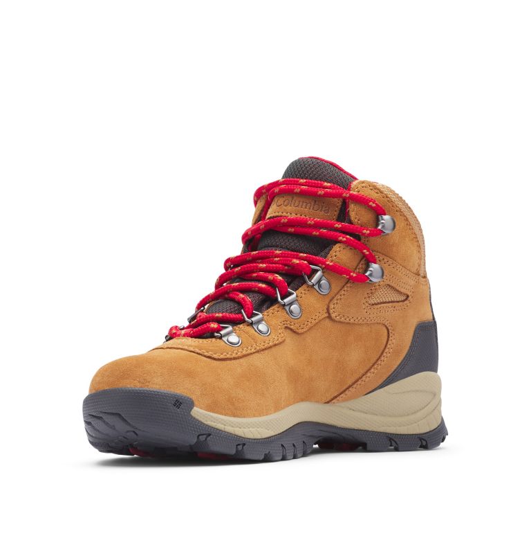 Columbia Newton Ridge™ Plus Waterproof Amped Women's Hiking Boots Blue/Red | GUM3581EO