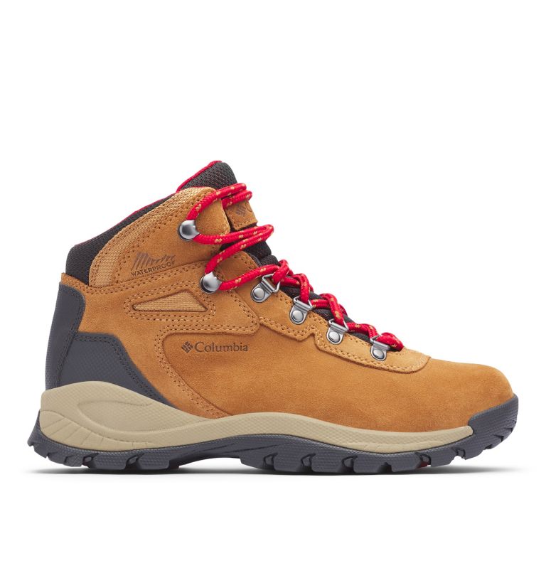 Columbia Newton Ridge™ Plus Waterproof Amped Women\'s Hiking Boots Blue/Red | GUM3581EO