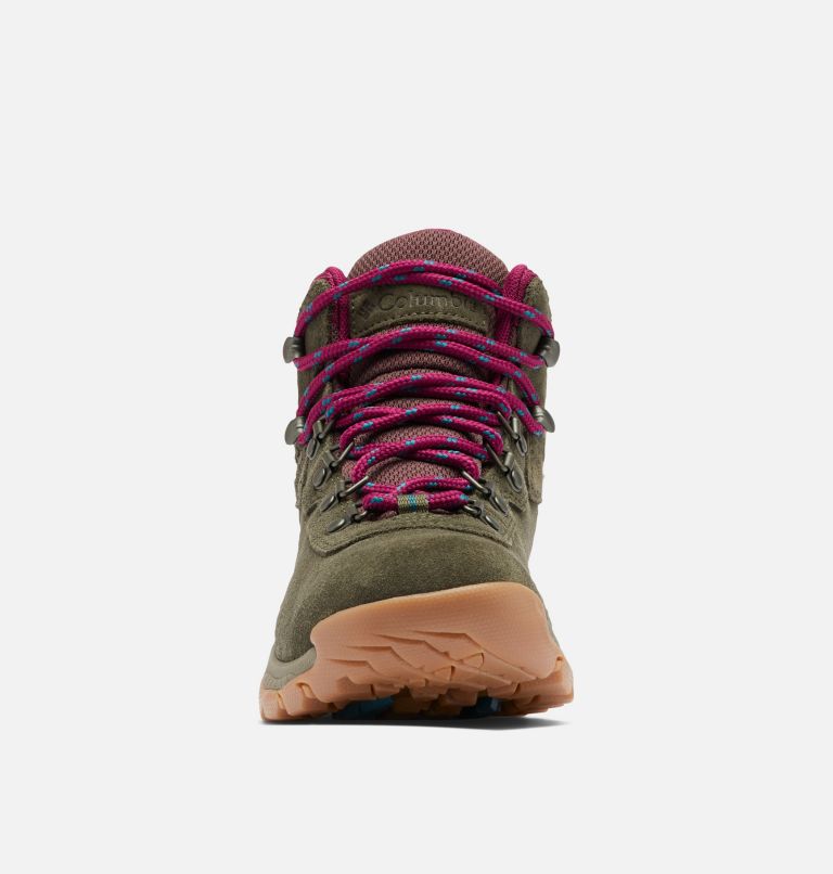 Columbia Newton Ridge™ Plus Waterproof Amped Women's Hiking Boots Olive/Red | YHO7158HZ