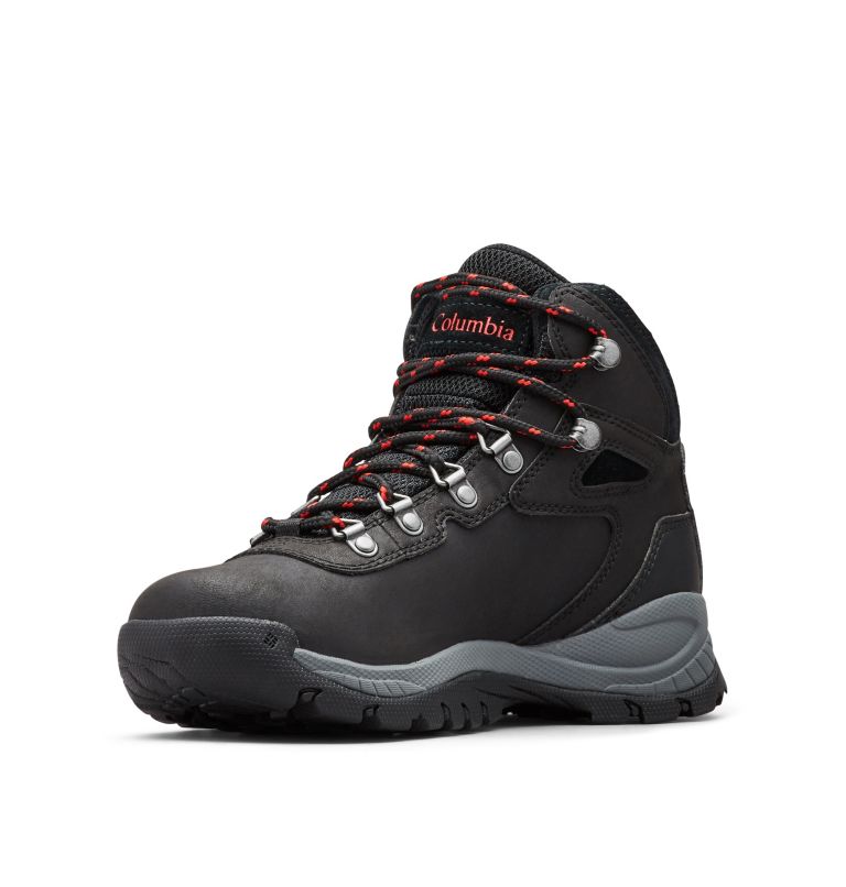 Columbia Newton Ridge™ Plus Waterproof Women's Hiking Boots Black/Red | IVH8562VQ