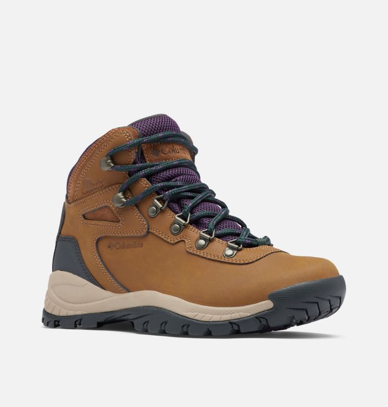 Columbia Newton Ridge™ Plus Waterproof Women's Hiking Boots Light Brown/Purple | STA4799AU