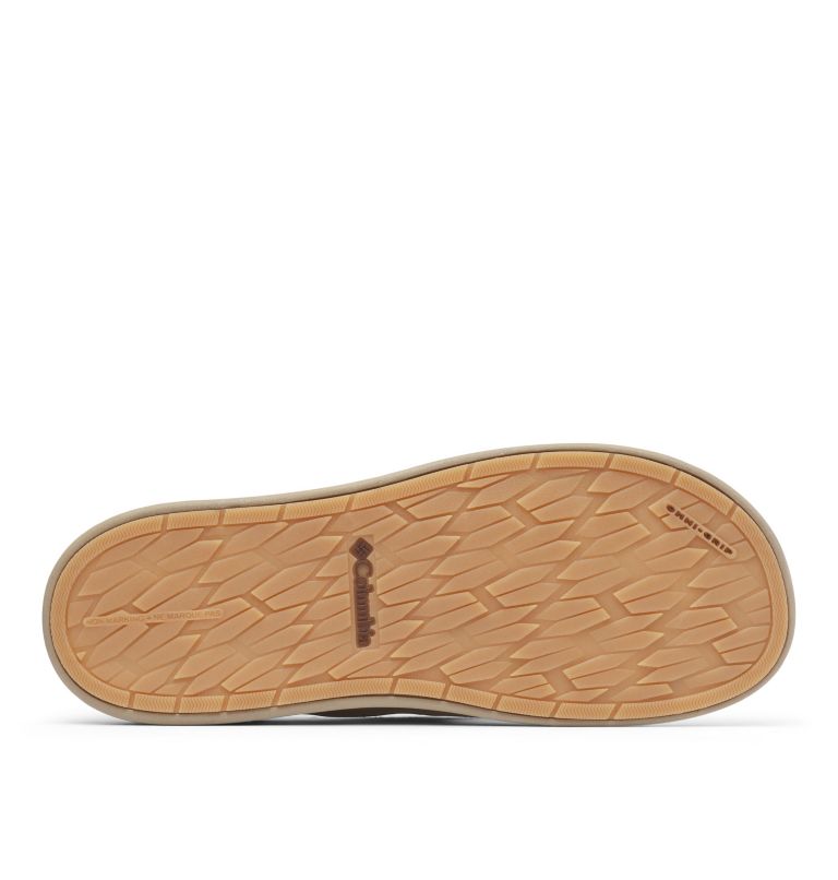 Columbia PFG Rostra™ II Leather Men's Flip Flops Khaki | JHX2625TH