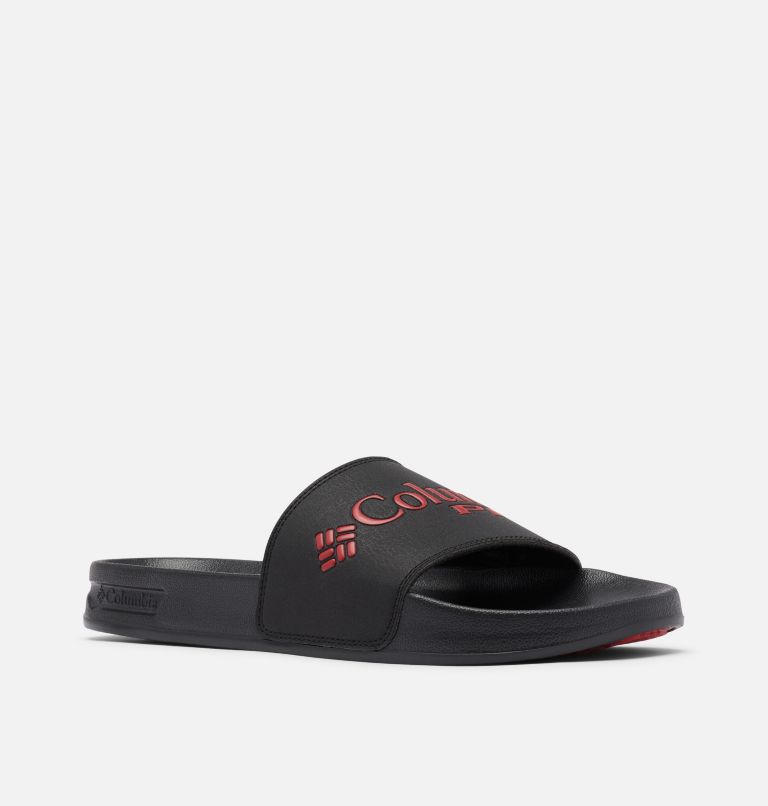 Columbia PFG Tidal Ray™ Slide Men's Sandals Black/Red | DMT140UG