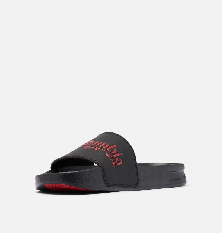 Columbia PFG Tidal Ray™ Slide Men's Sandals Black/Red | DMT140UG