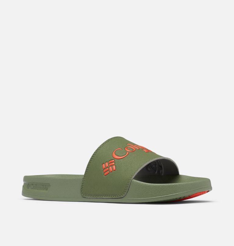 Columbia PFG Tidal Ray™ Slide Men's Sandals Grey/Green/Red | UWI5997JF