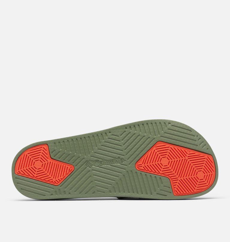 Columbia PFG Tidal Ray™ Slide Men's Sandals Grey/Green/Red | UWI5997JF