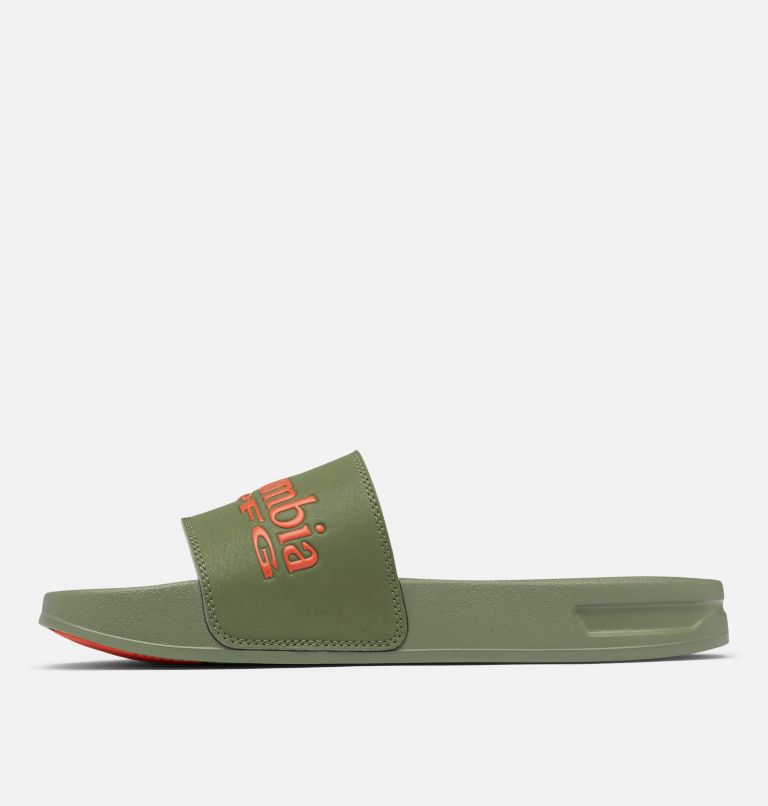 Columbia PFG Tidal Ray™ Slide Men's Sandals Grey/Green/Red | UWI5997JF