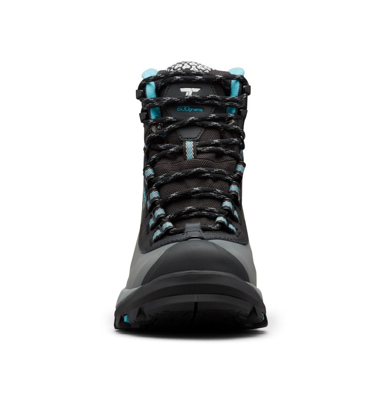 Columbia Powderhouse Titanium Omni-Heat™ 3D OutDry™ Women's Winter Boots Black | QSI9093MJ