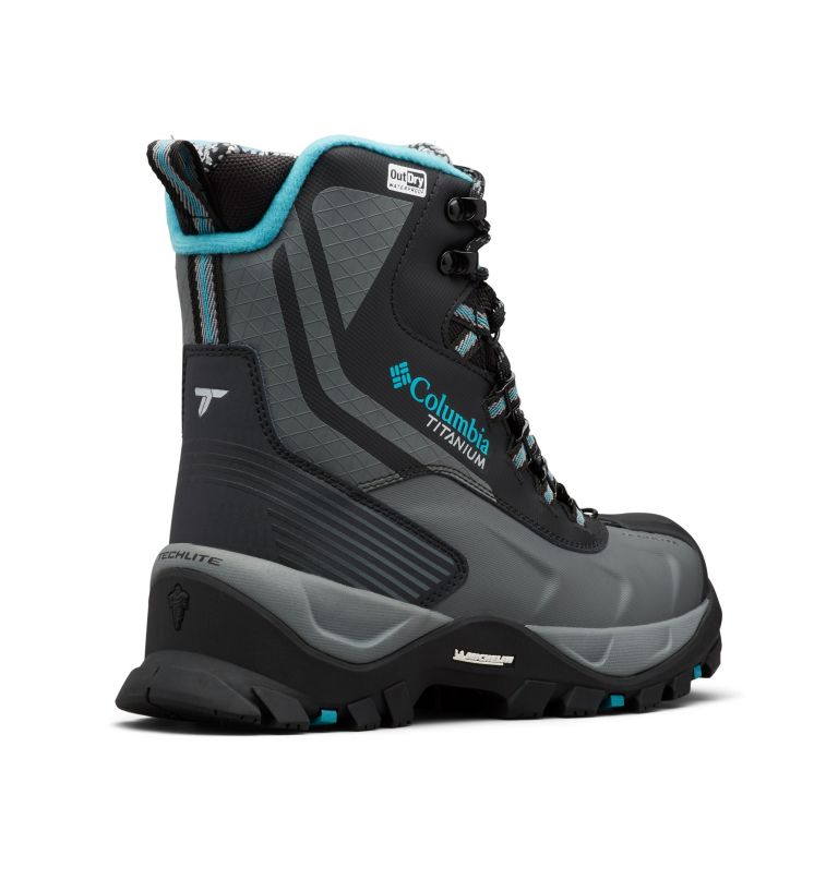 Columbia Powderhouse Titanium Omni-Heat™ 3D OutDry™ Women's Winter Boots Black | QSI9093MJ