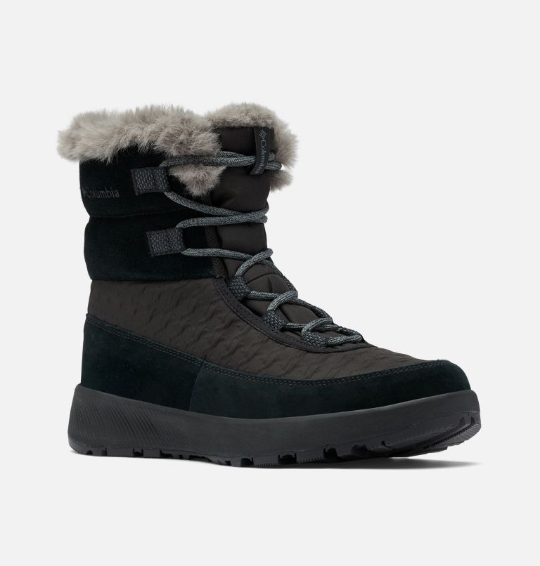 Columbia Slopeside Peak™ Omni-Heat™ Infinity Luxe Women's Winter Boots Black/Deep Grey | FQR3477SH