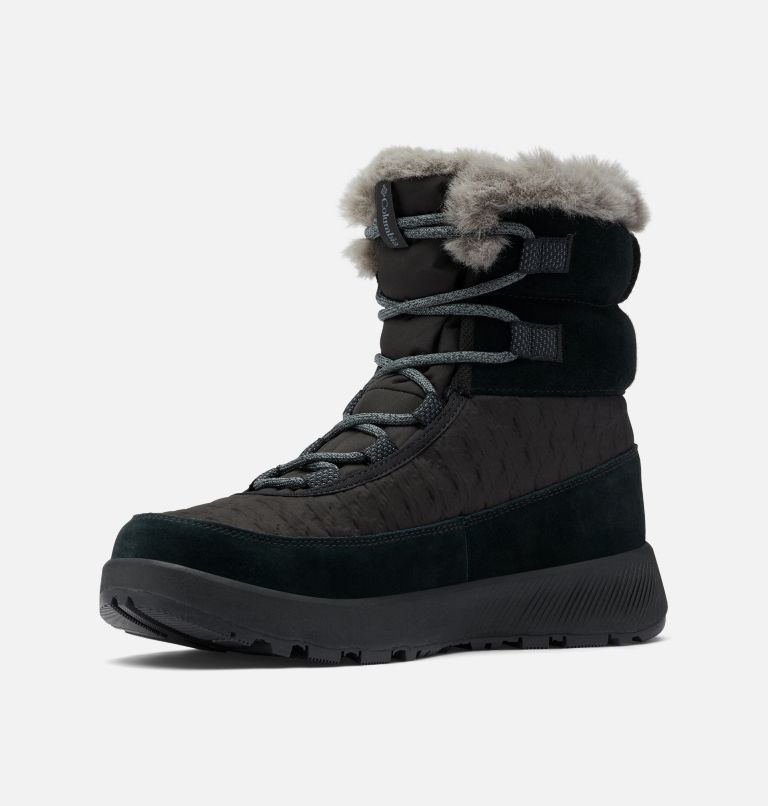 Columbia Slopeside Peak™ Omni-Heat™ Infinity Luxe Women's Winter Boots Black/Deep Grey | FQR3477SH